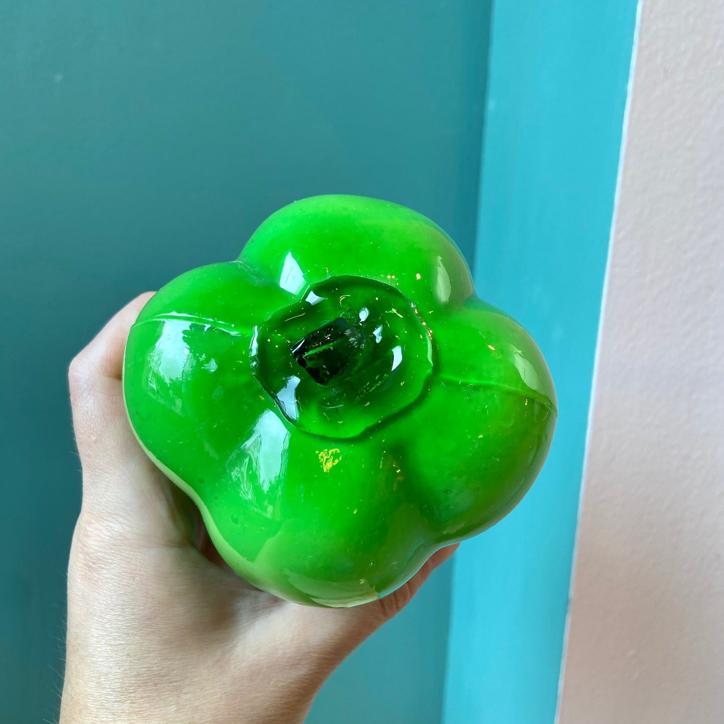 Vintage Murano Glass Fruit Trio