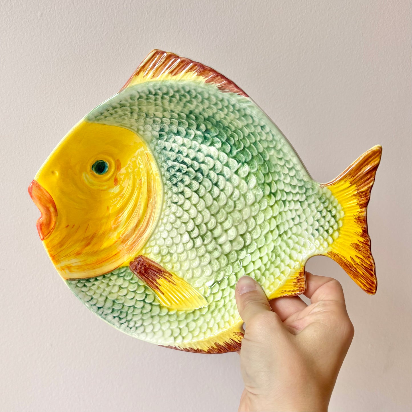 Vintage Fish Serving Ware by Neto and Gomes Portugal/Per Item
