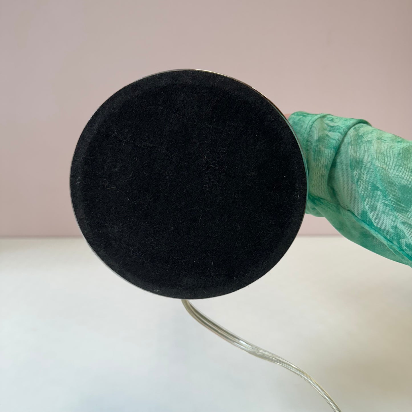 Vintage Small Chrome Table Lamp/item