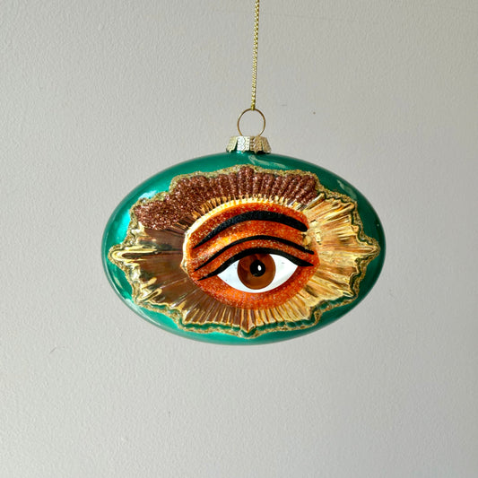 Oval Sacred Eye Ornament