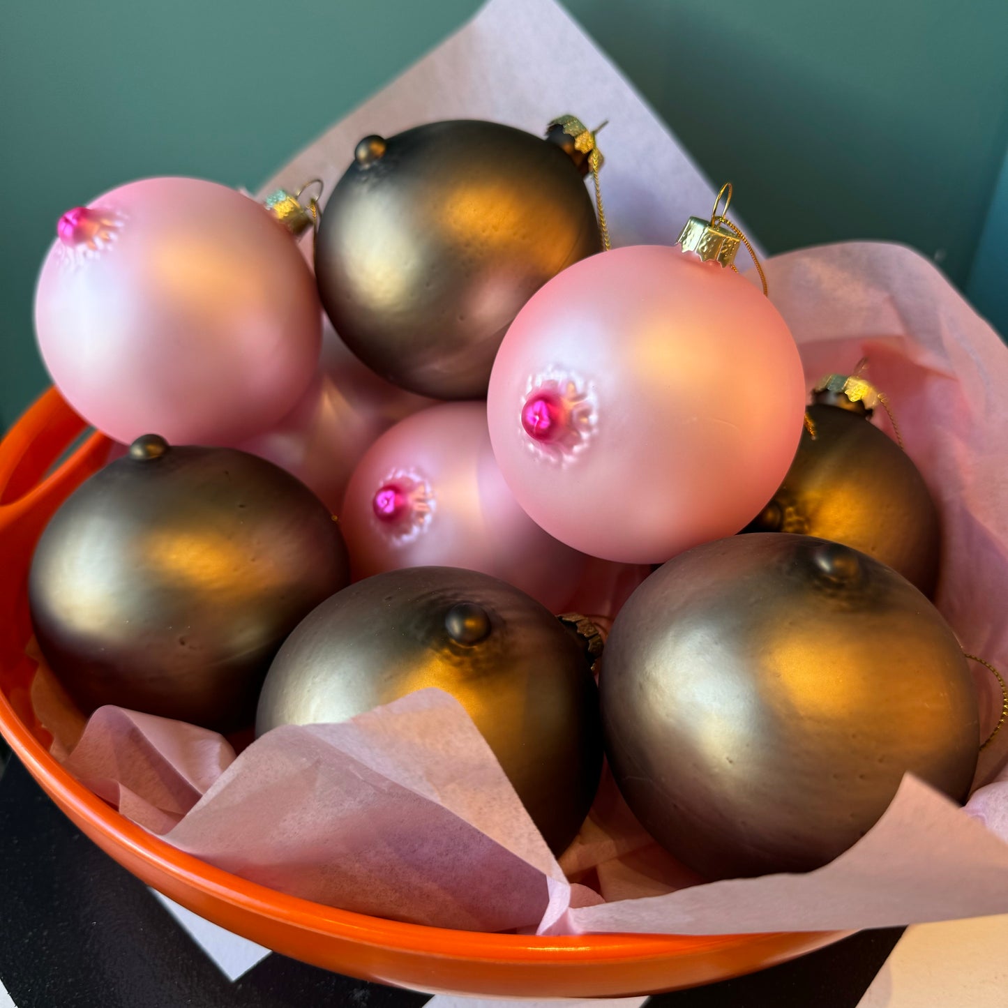 Boob Bauble Ornament