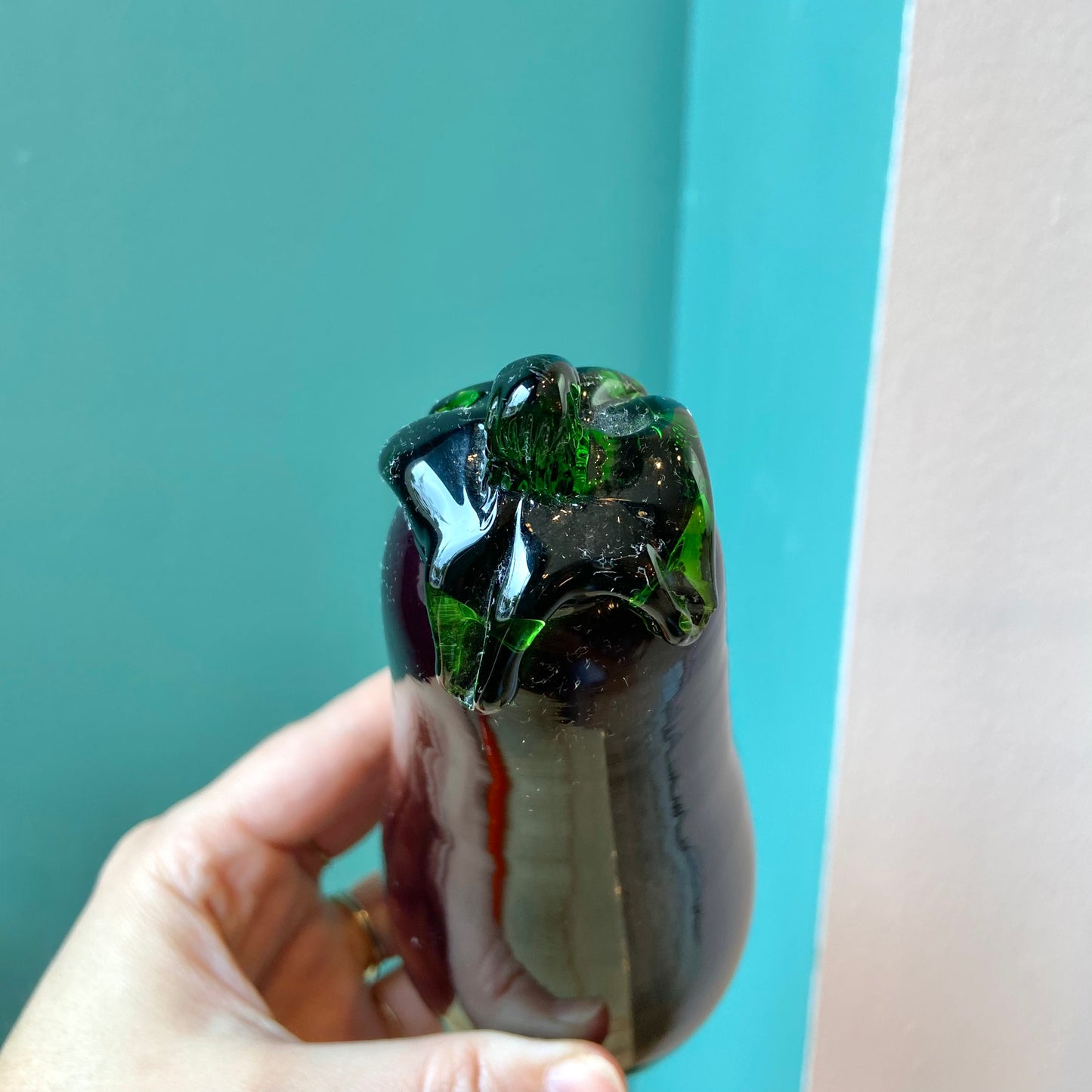 Vintage Murano Glass Fruit Trio