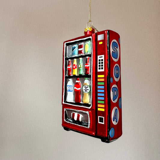 Soda Vending Machine Ornament