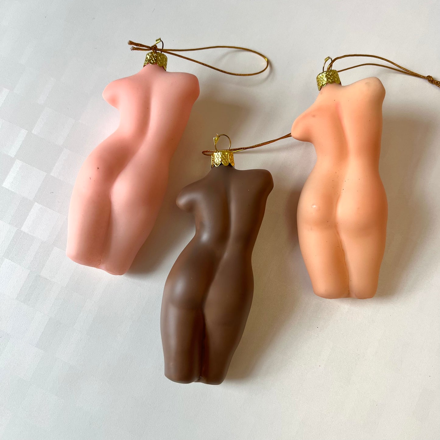 Nude Woman Torso Ornament