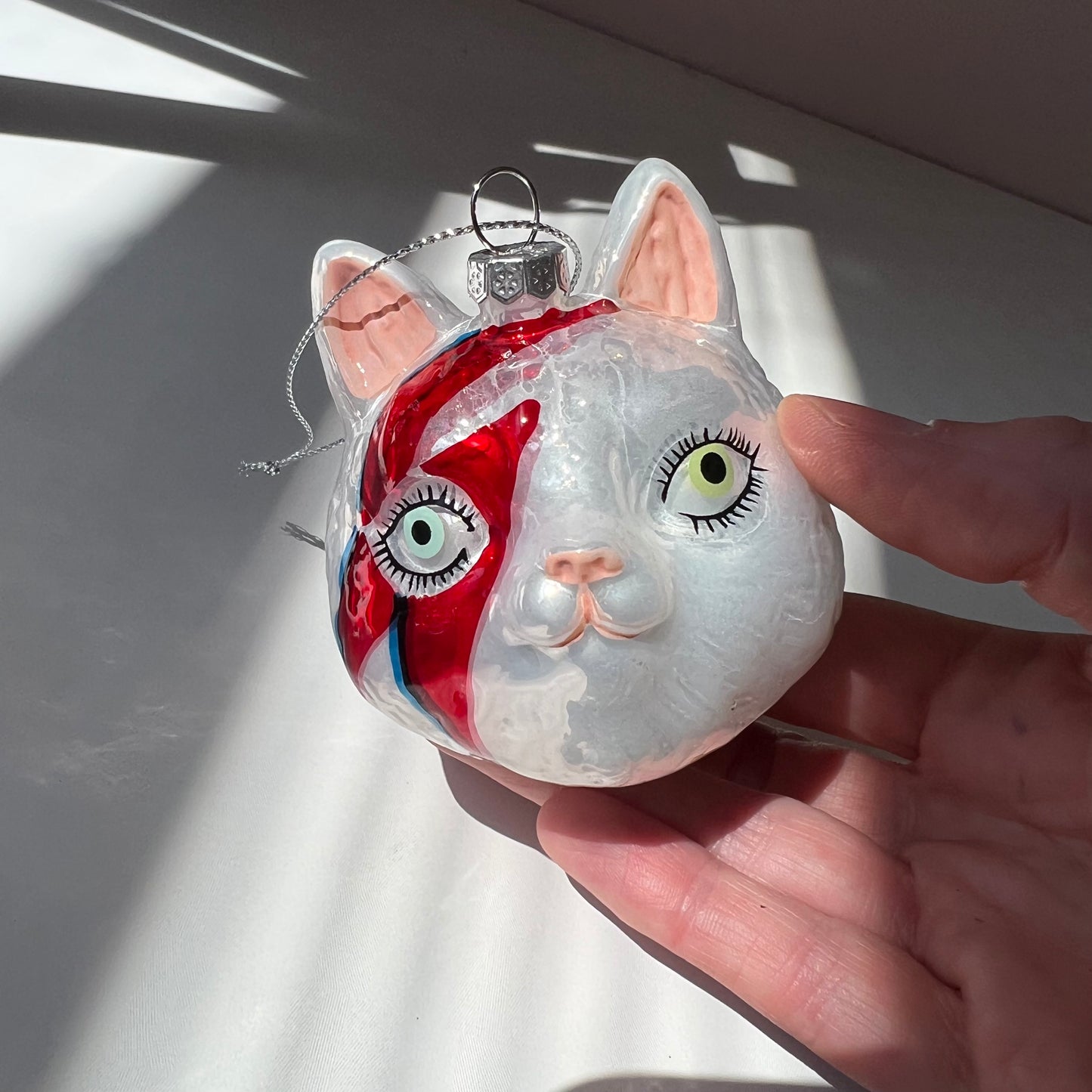 David Meowie Ornament