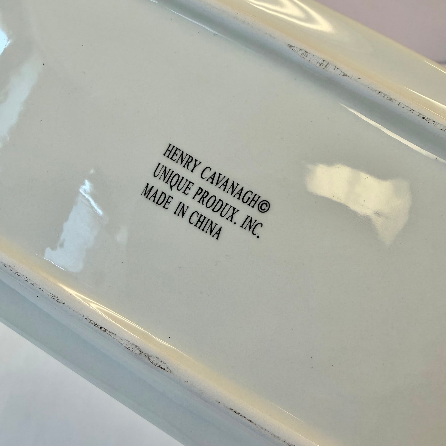 Vintage "Mom's Diner" Butter Dish by Henry Cavanagh