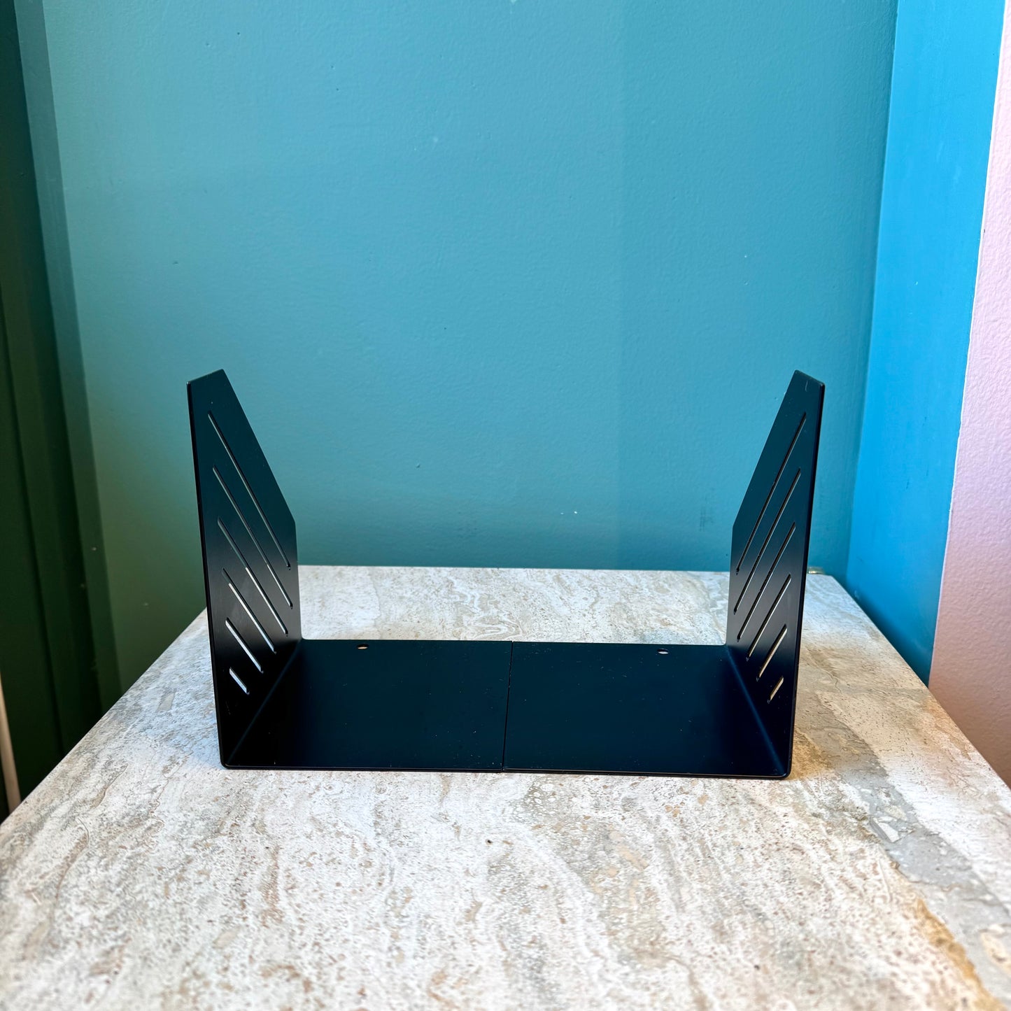 Pair of Vintage Metal Grill Bookends