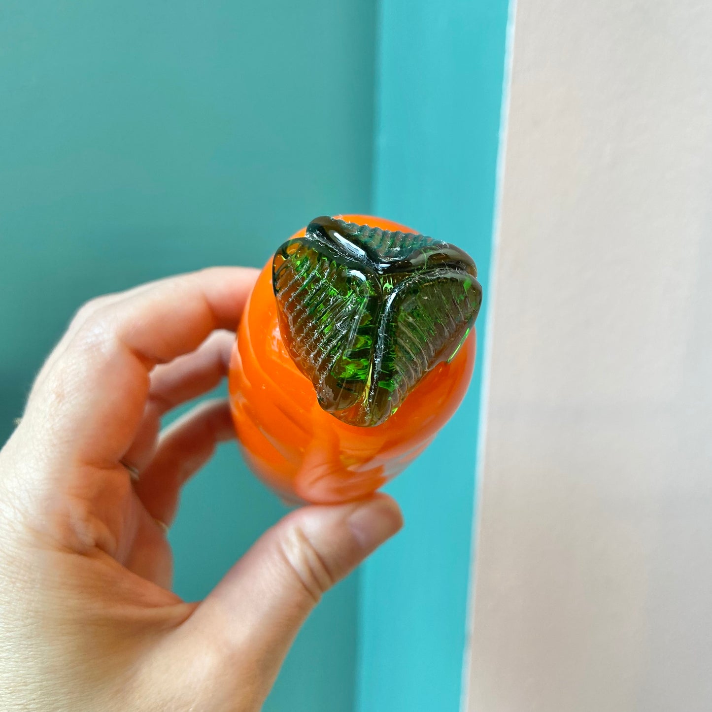 Vintage Murano Glass Fruit Trio