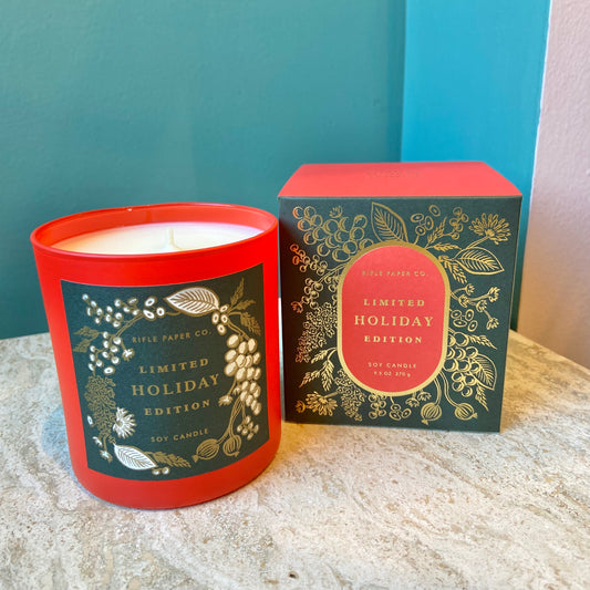 Holiday Candle by Rifle Paper Co