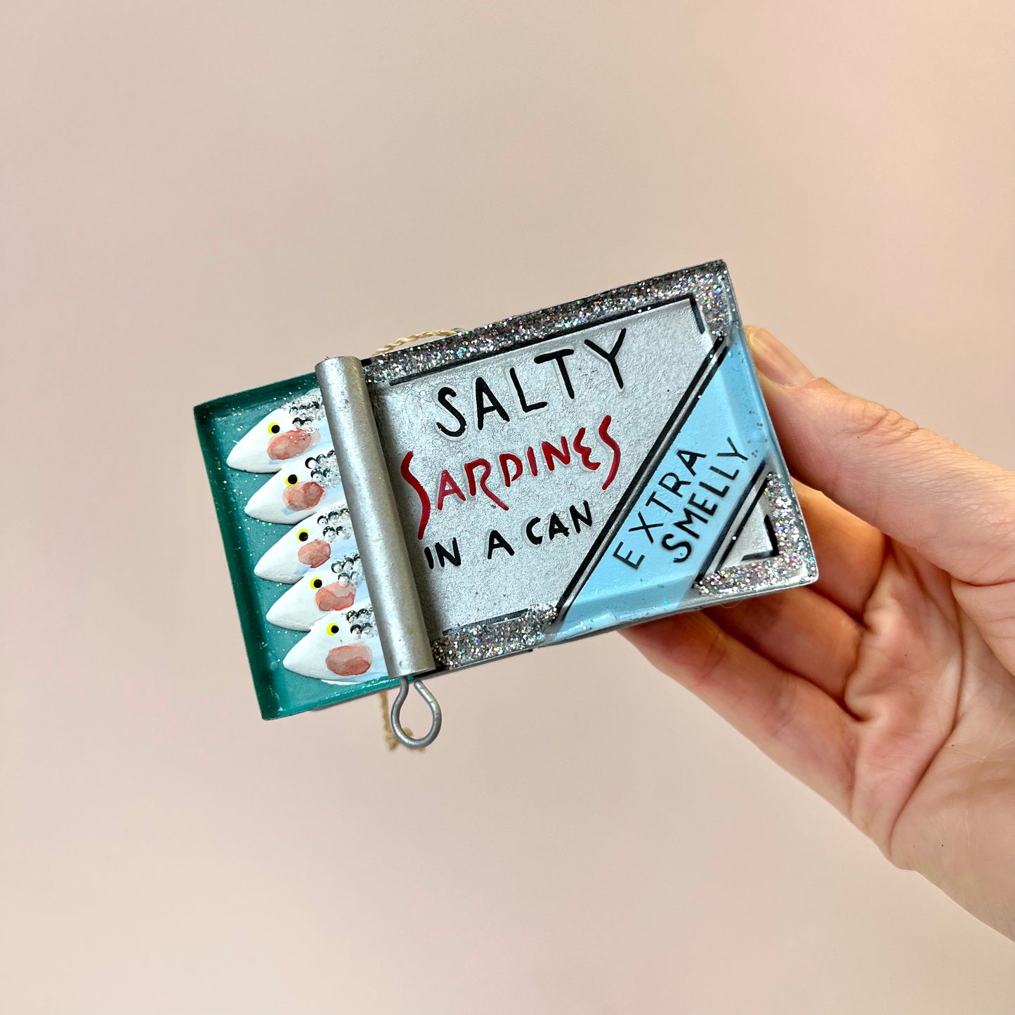 Can of Sardines Holiday Ornament
