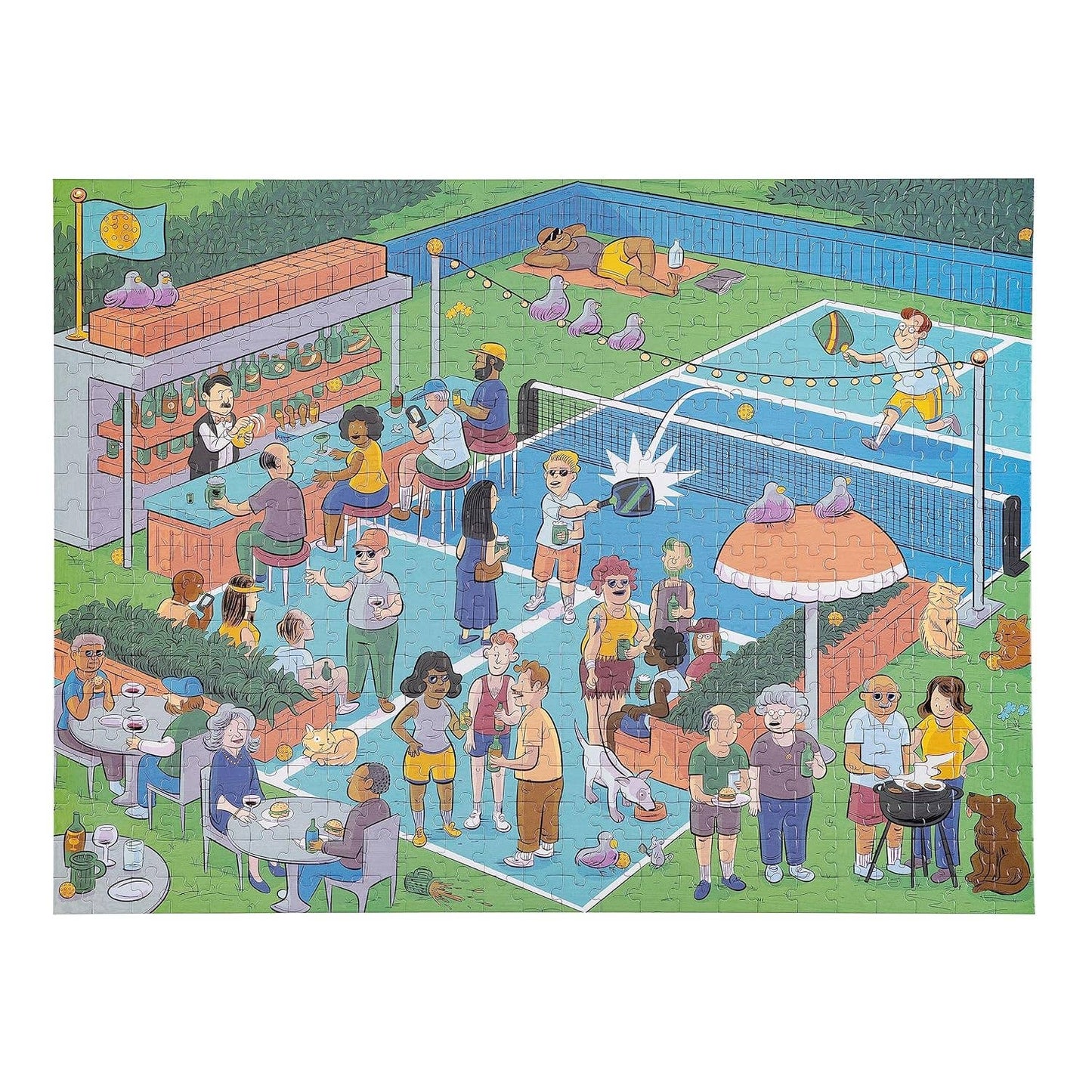 Pickleball Jigsaw Puzzle