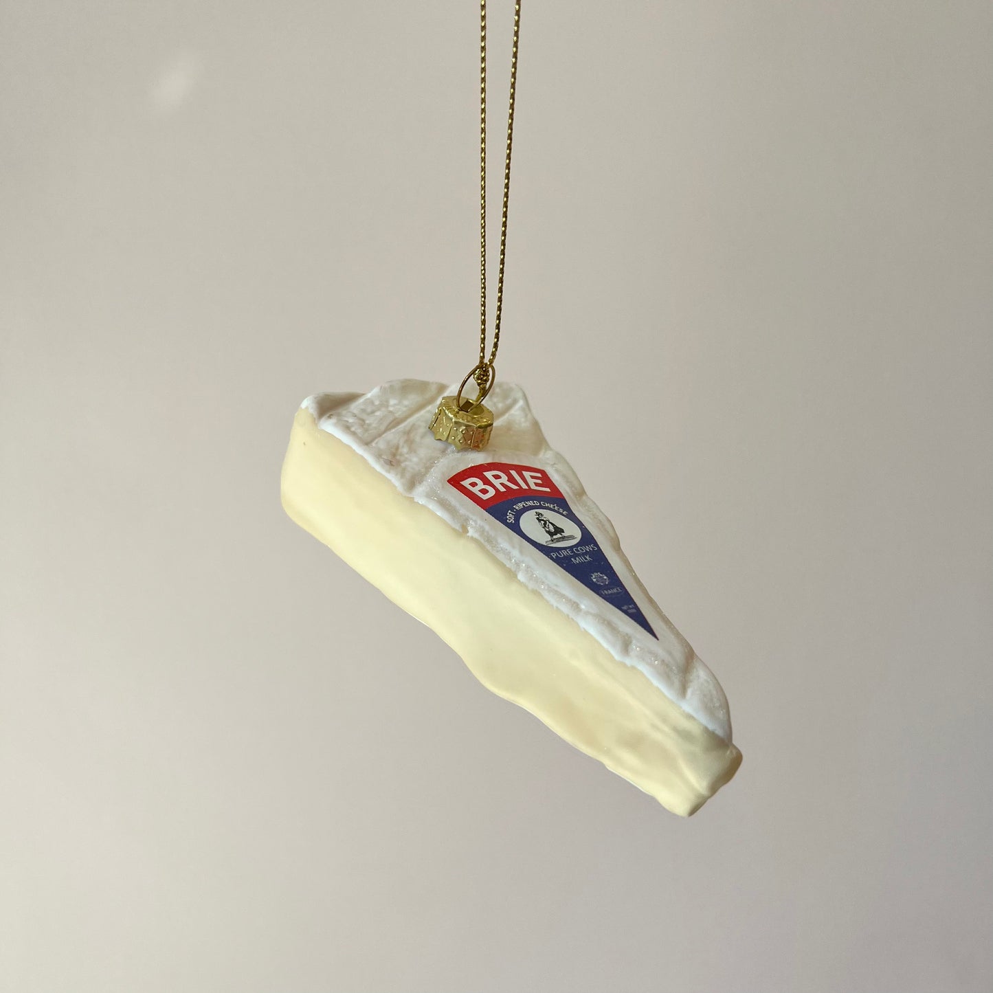 Wedge of Brie Ornament