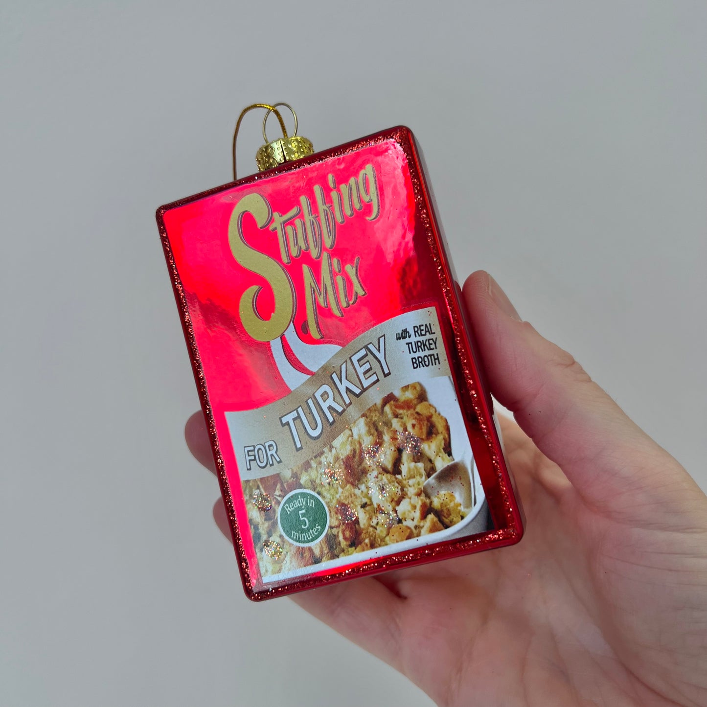 Stuffing Mix Holiday Ornament