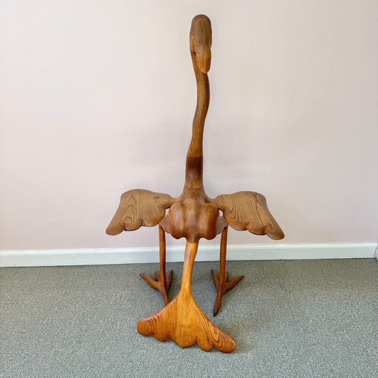 1980 Andrew Willner Ostrich Table/Signed and Dated