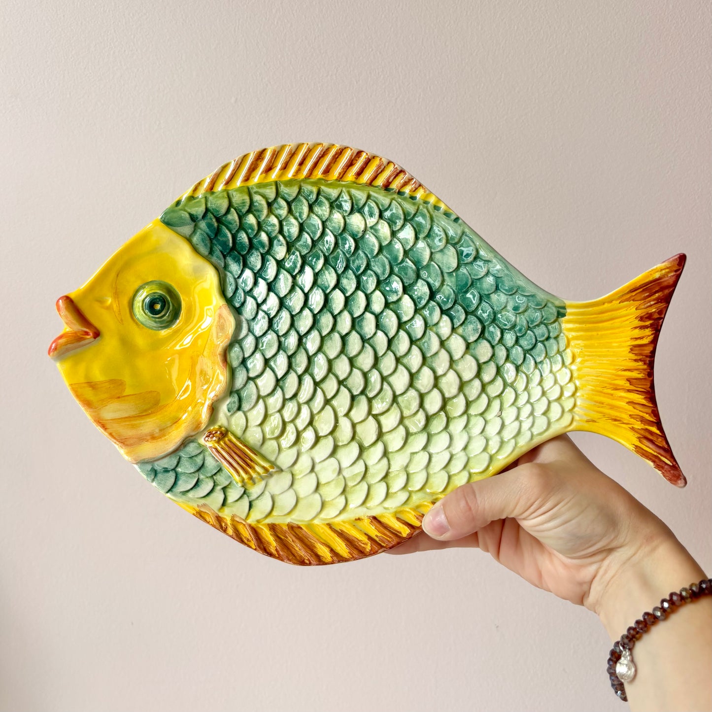 Vintage Fish Serving Ware by Neto and Gomes Portugal/Per Item