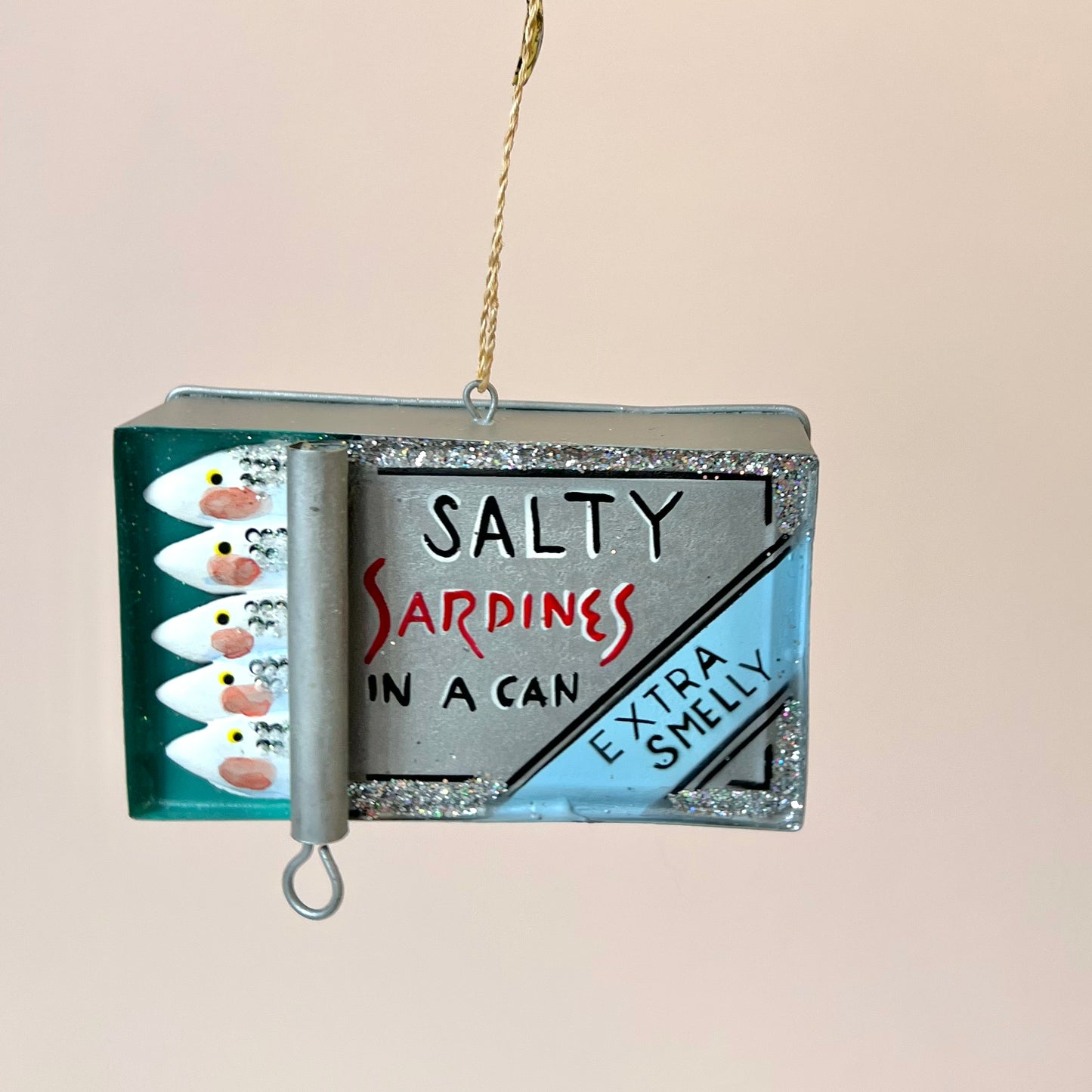 Can of Sardines Holiday Ornament