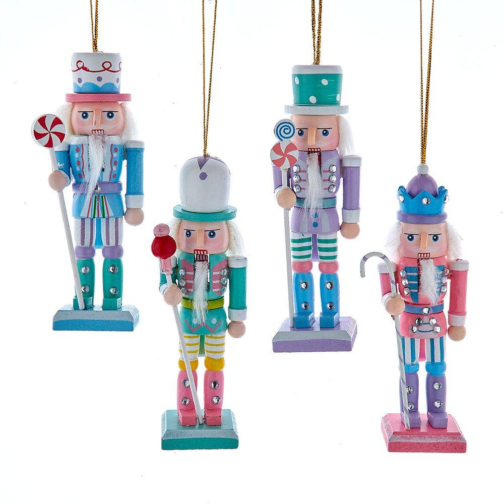 5" Pastel Nutcracker Ornament