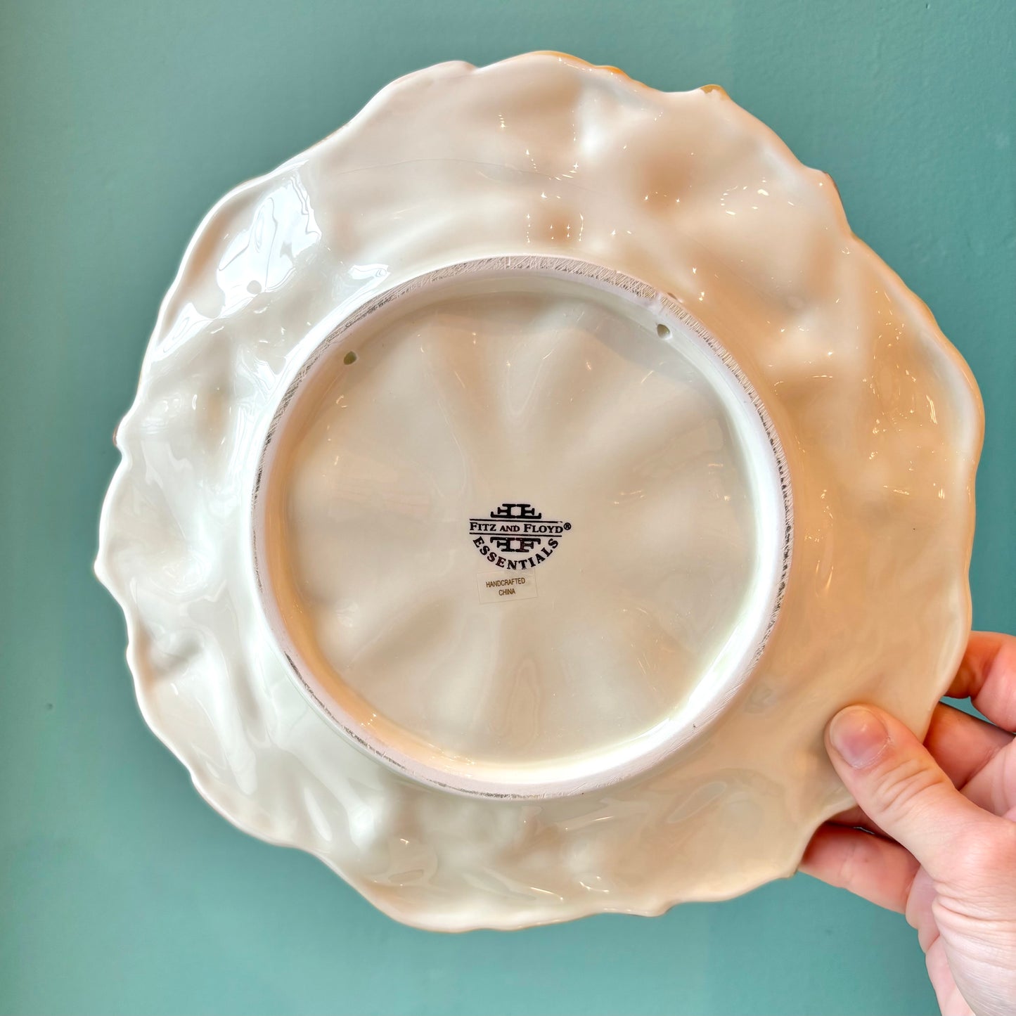 Vintage Ceramic Shell and Starfish Dish/Platter by Fitz & Floyd