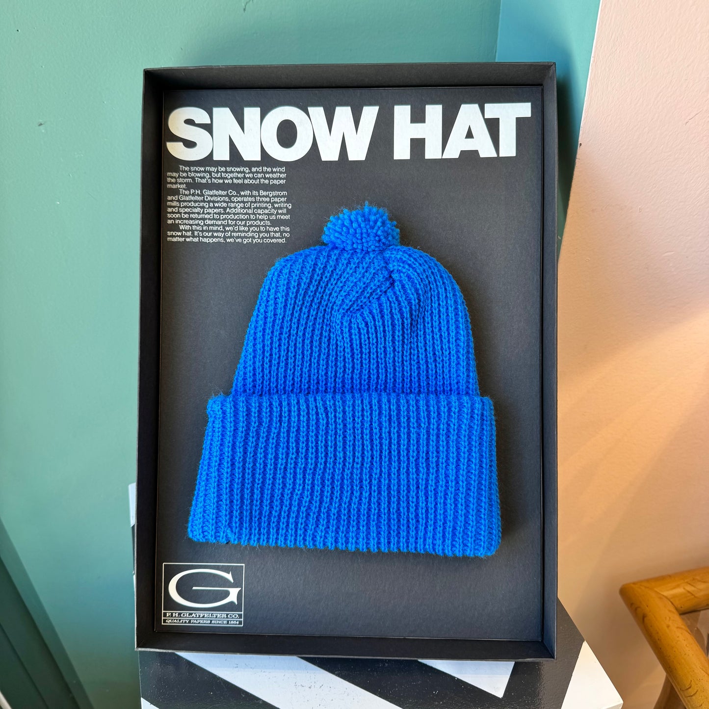 Vintage Advertising ‘Snow Hat’ Prototype