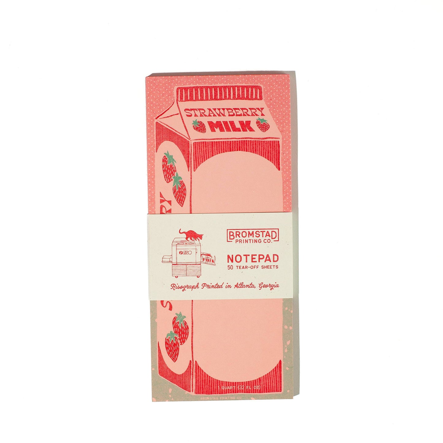 Strawberry Milk Notepad