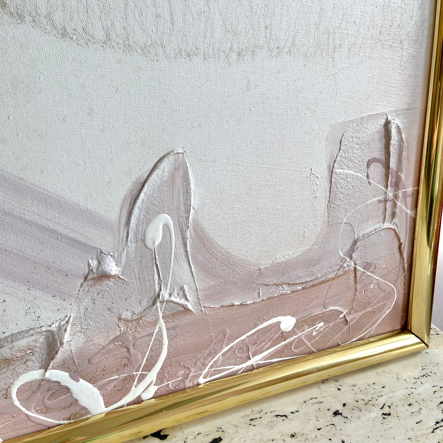 Vintage Postmodern Abstract 3D Artwork