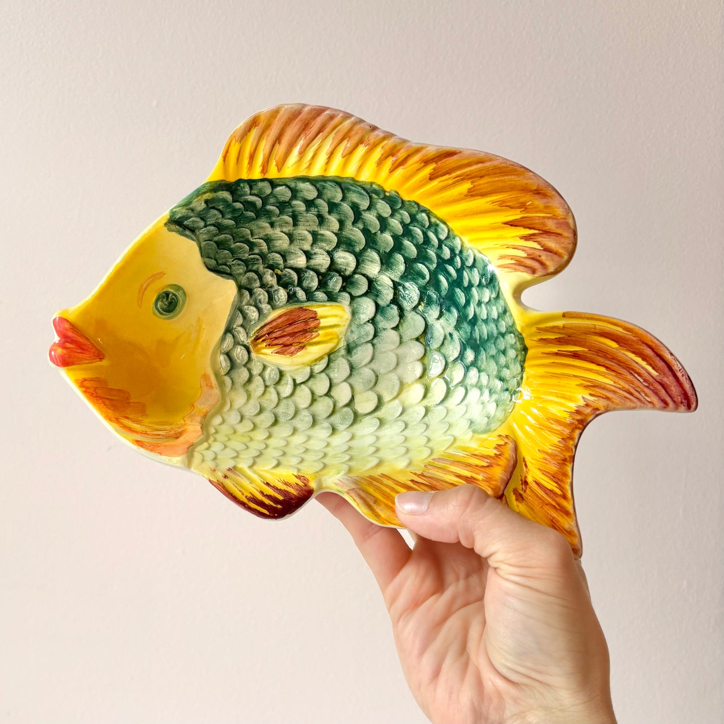 Vintage Fish Serving Ware by Neto and Gomes Portugal/Per Item