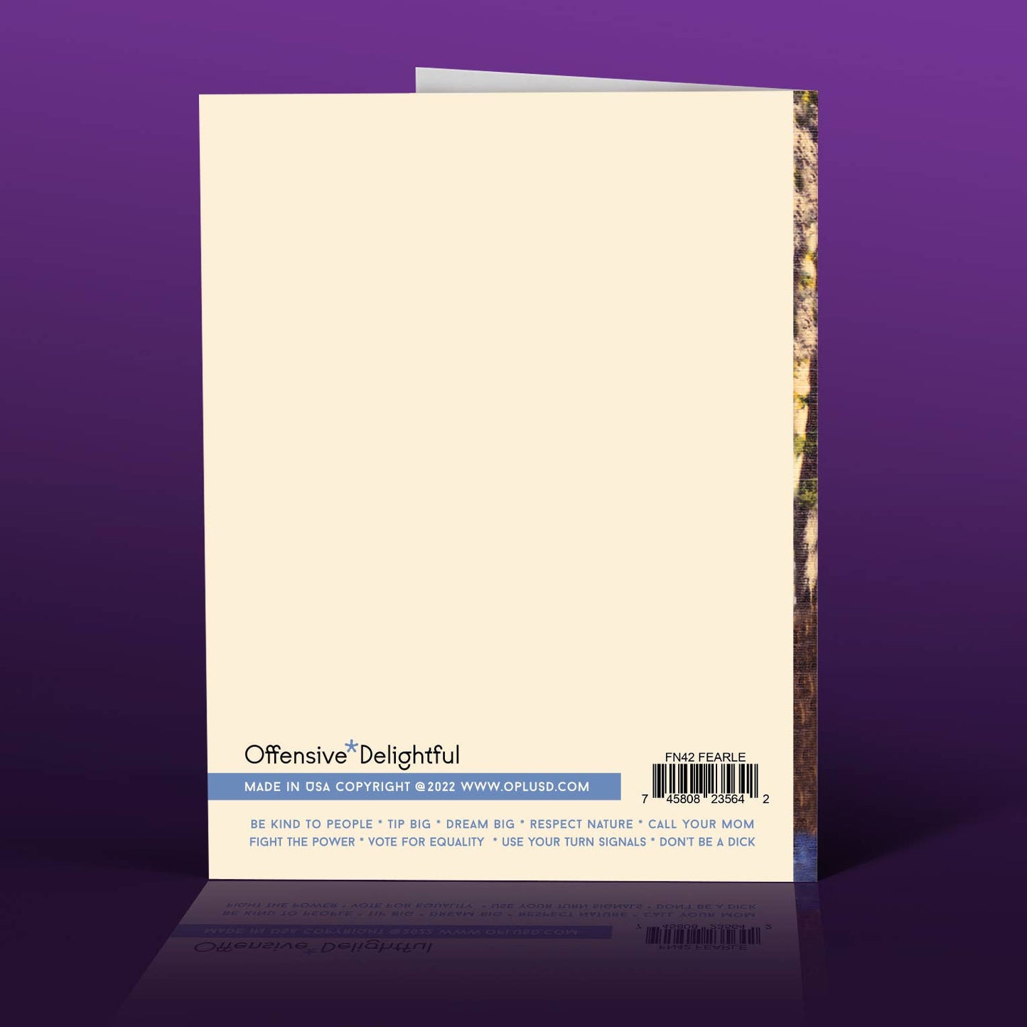 You Are Strong, Fearless and Badass Encouragement Card