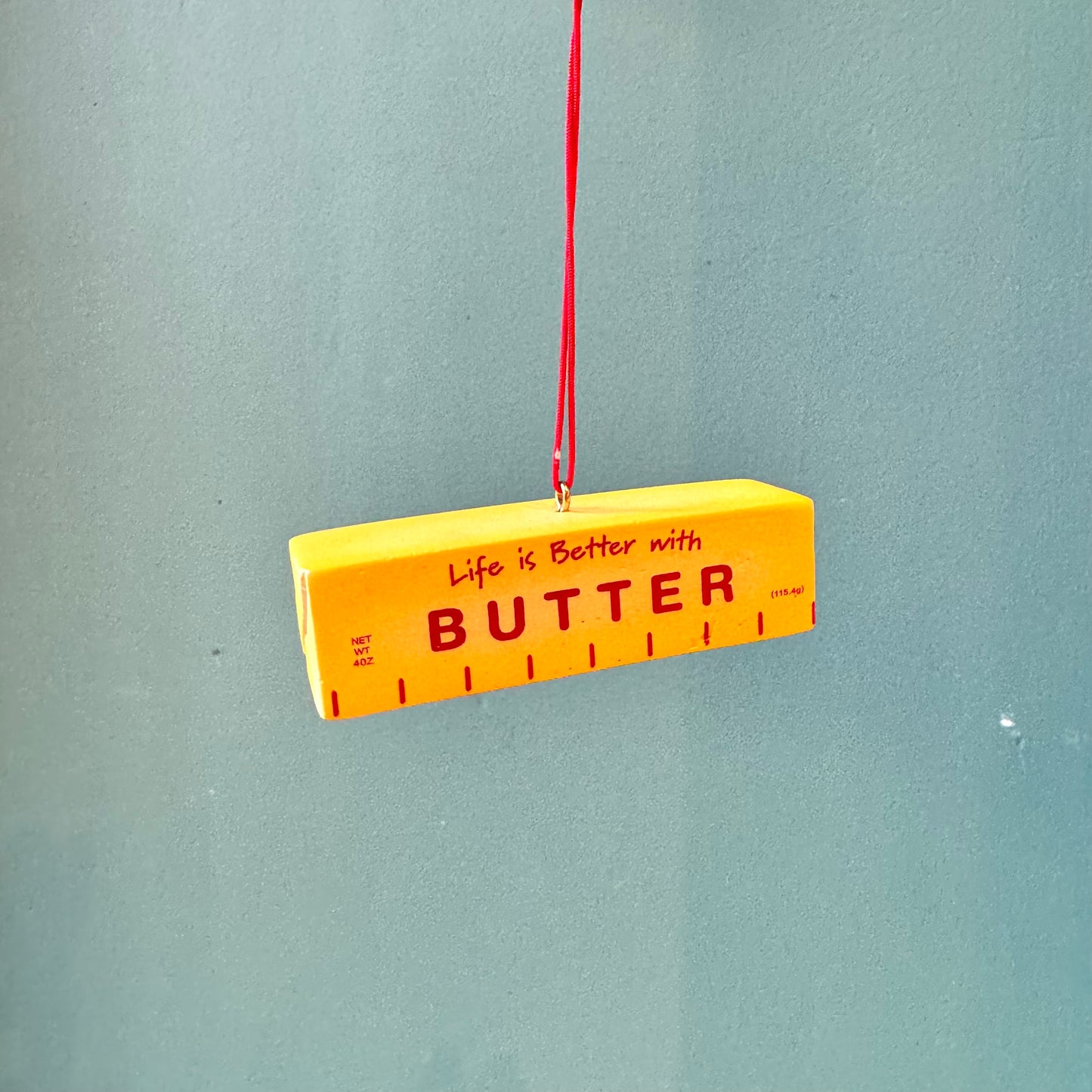 Cream Cheese/Butter Resin Ornament