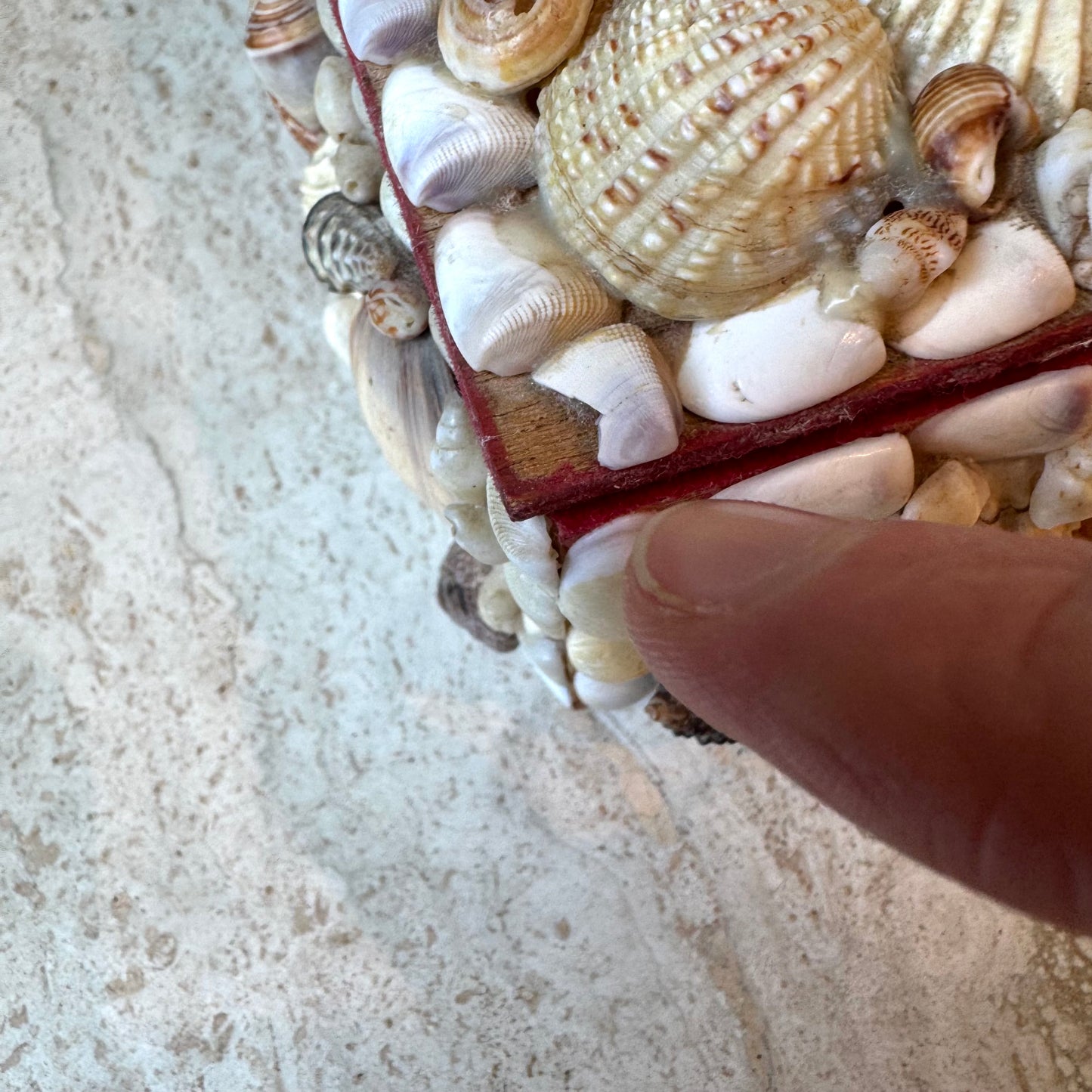 Vintage Shell Box