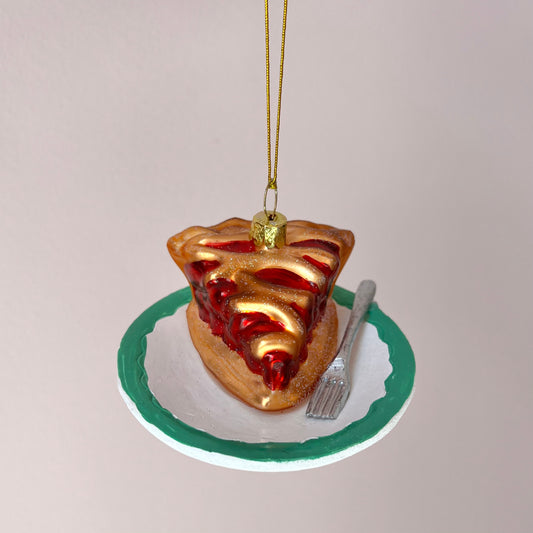 Slice of Cherry Pie Ornament