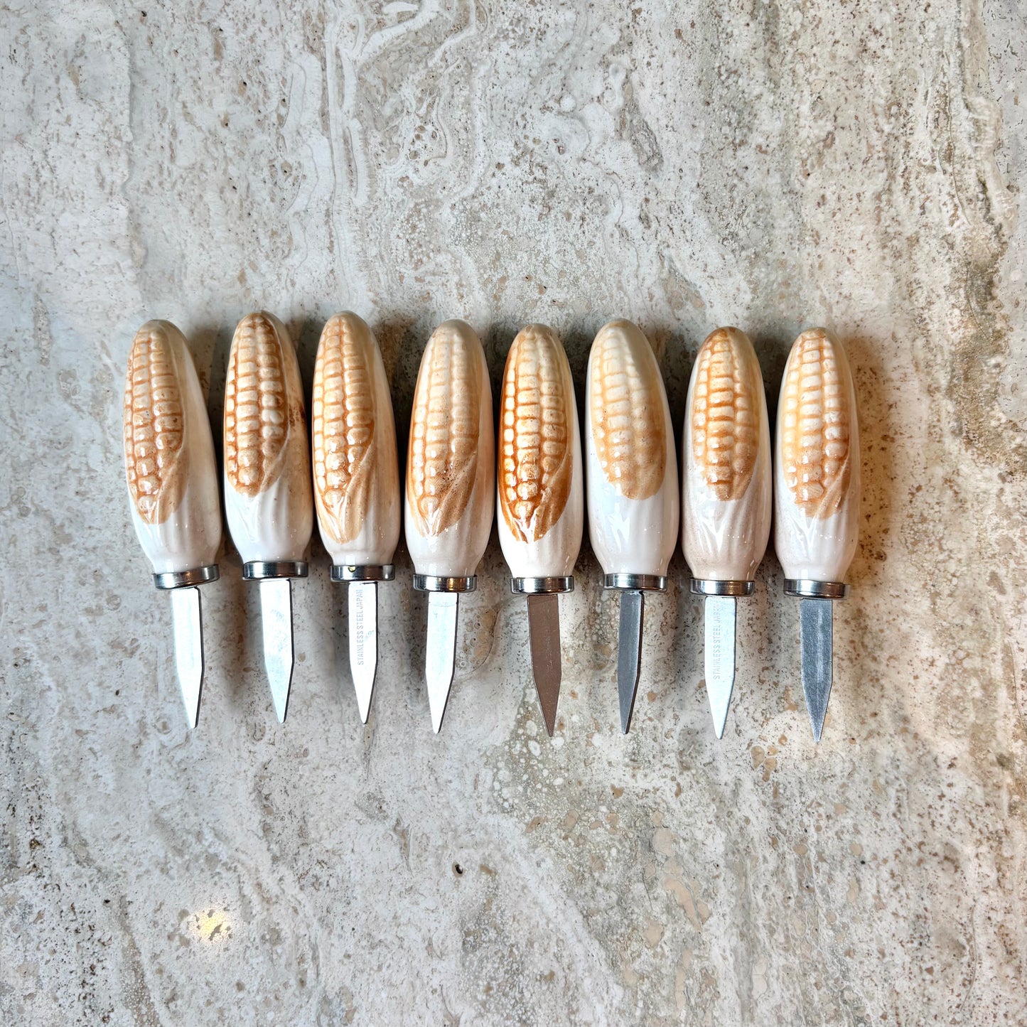 Vintage Set of 8 Corn on the Cob Holders/Picks
