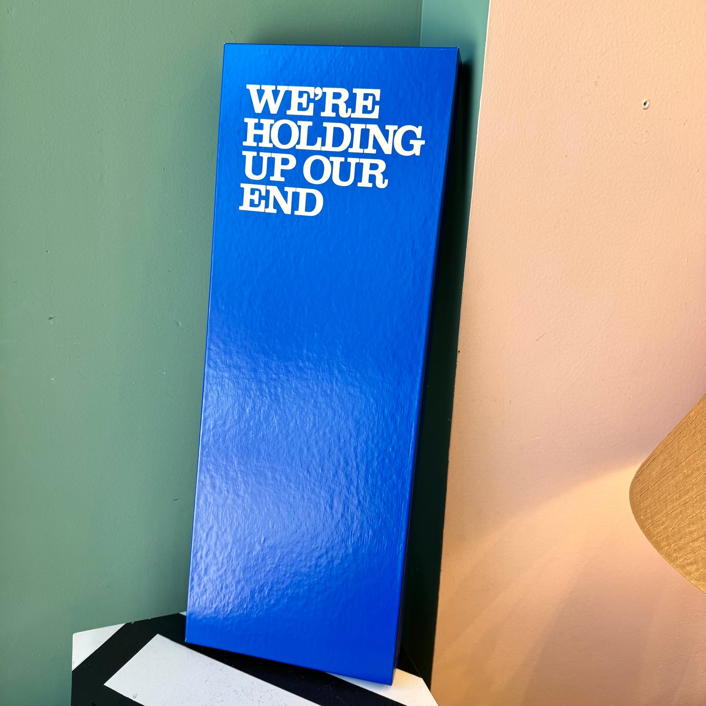 Vintage Advertising ‘We’re Holding Up Our End’ Suspenders Prototype