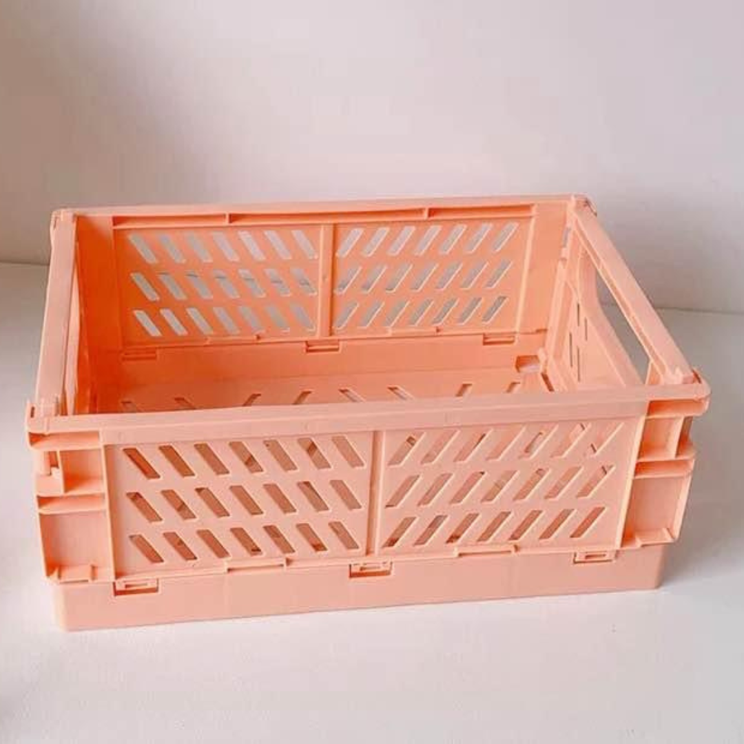 Folding Milk Crate