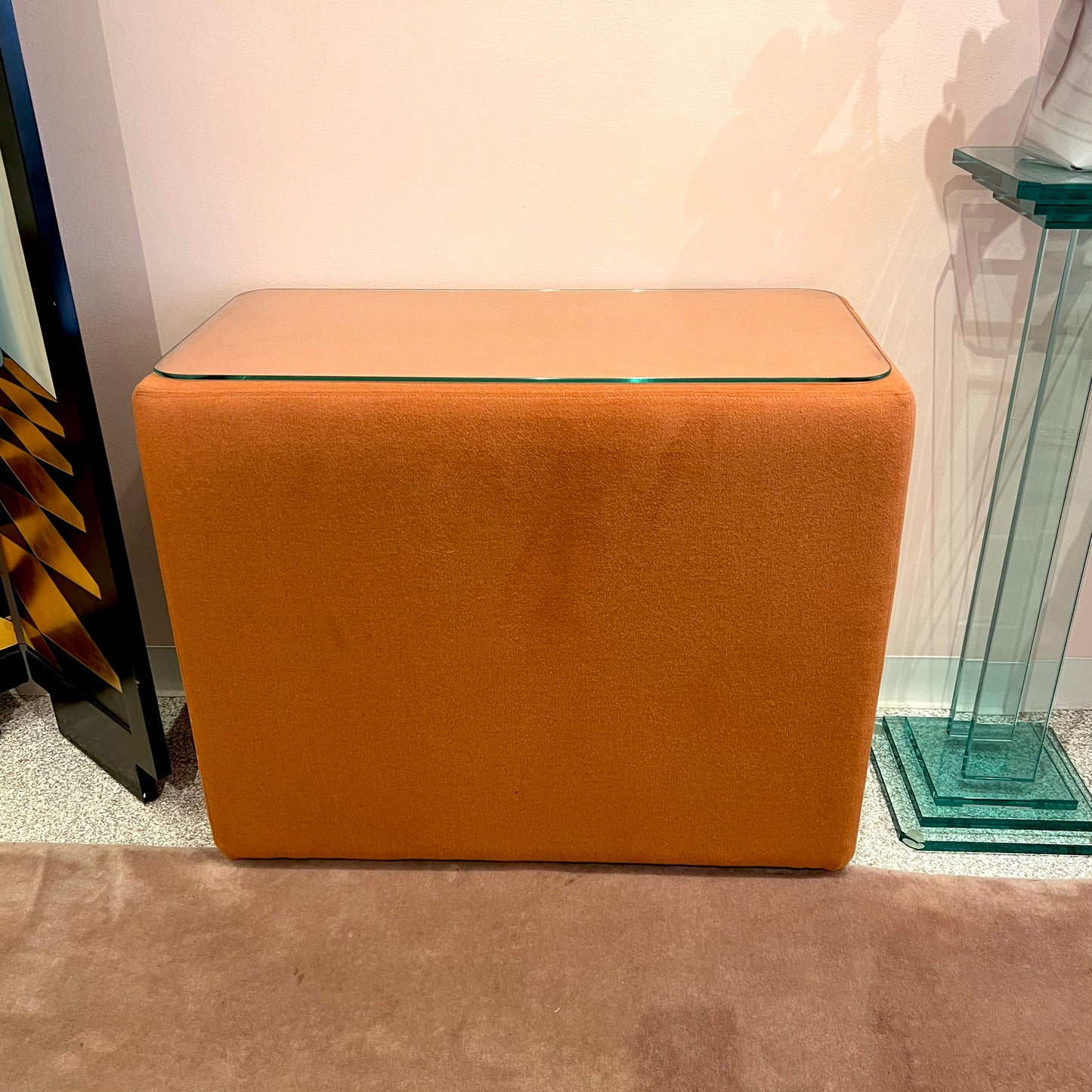Vintage Terracotta Modular Sofa by Bernhardt (per piece)
