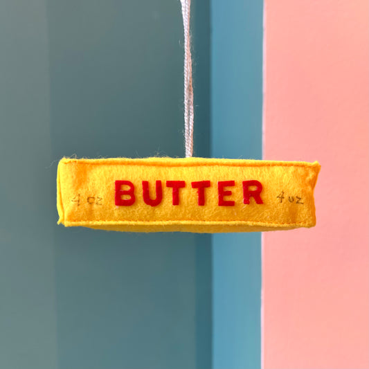 Felt Butter Ornament