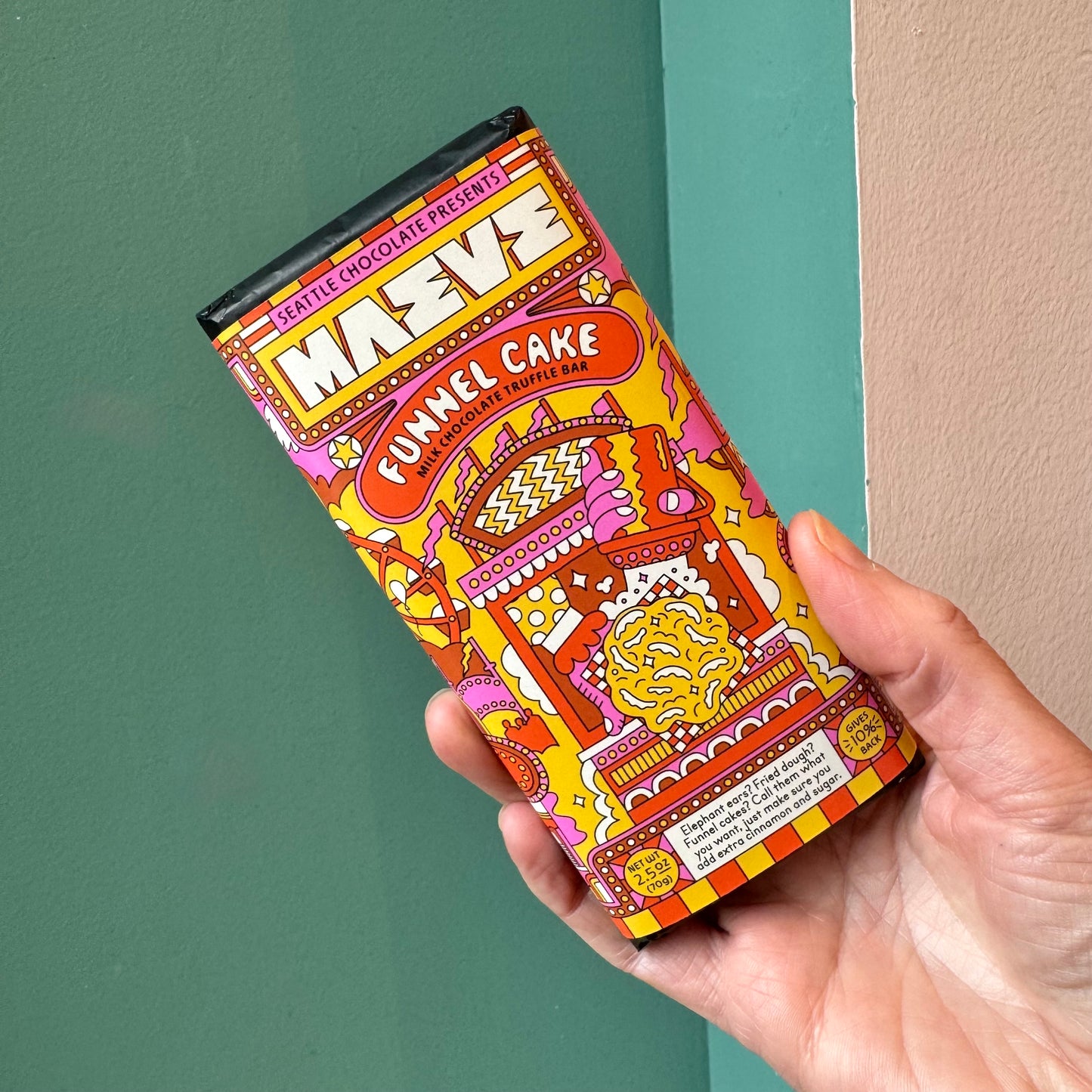 Funnel Cake Truffle Bar