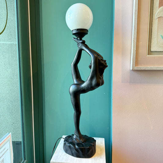 Vintage Art Deco Style Lady Lamp