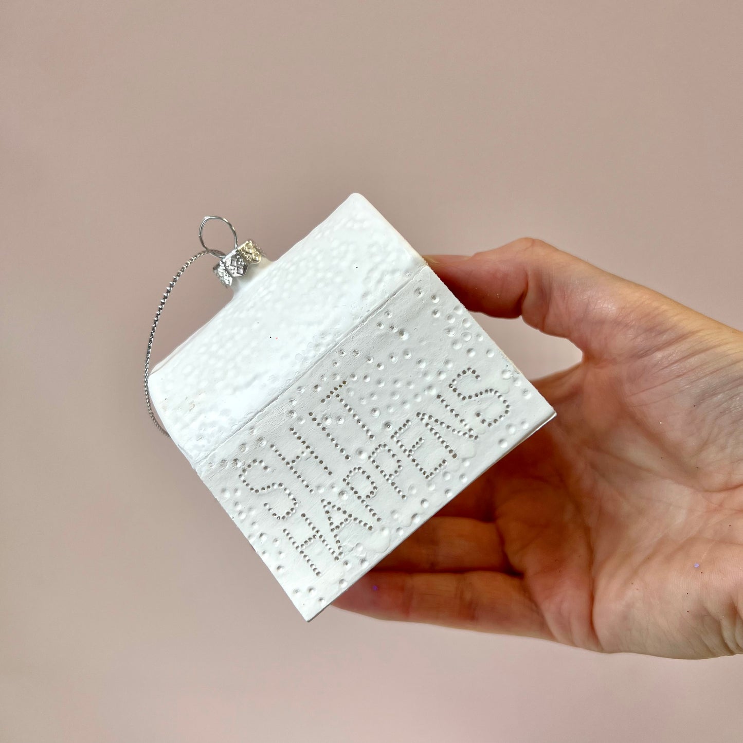 Shit Happens Toilet Roll Ornament