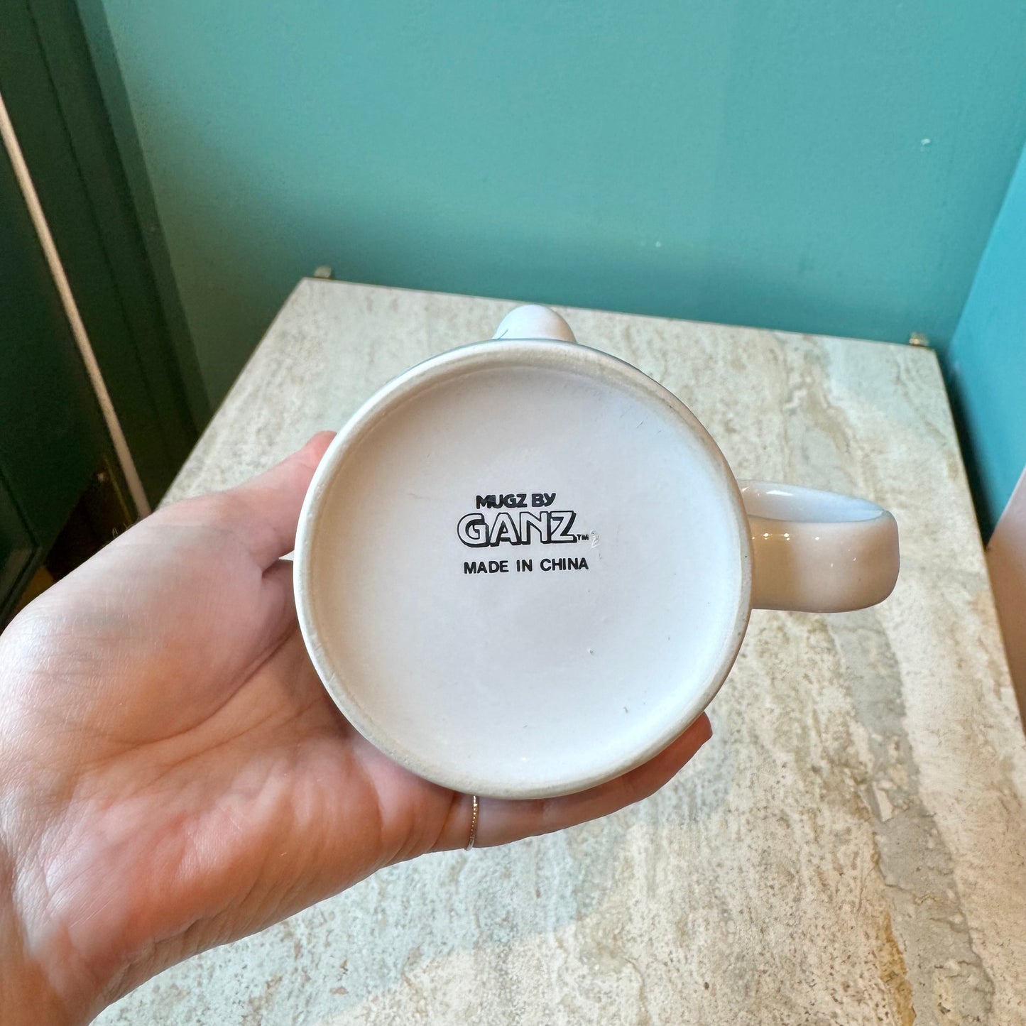Vintage Ceramic ‘The Boss Nose Best’ Coffee Mug by Ganz