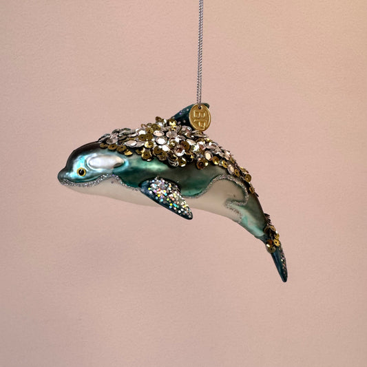 Killer Whale Orca Ornament