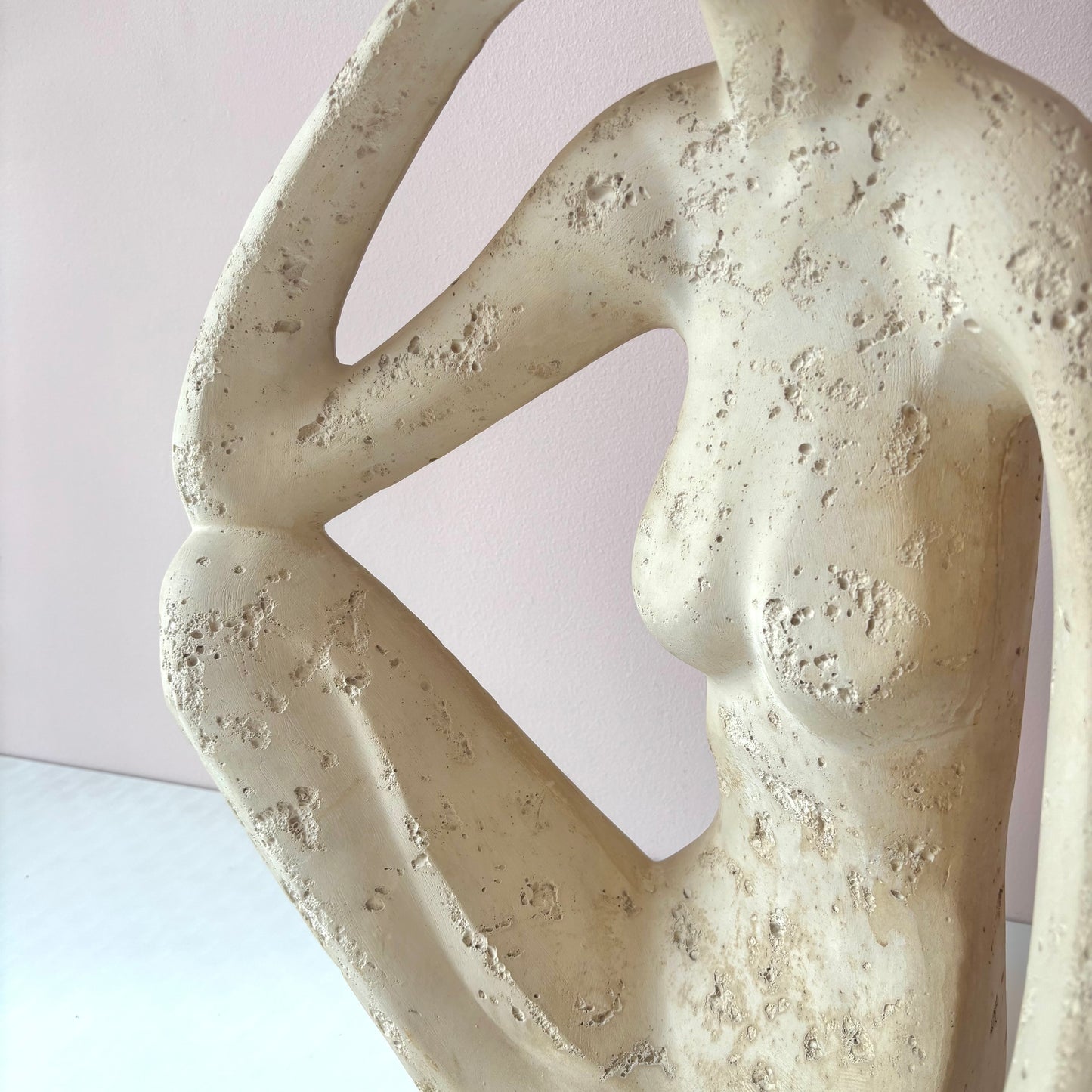 Vintage Large Abstract Female Sculpture