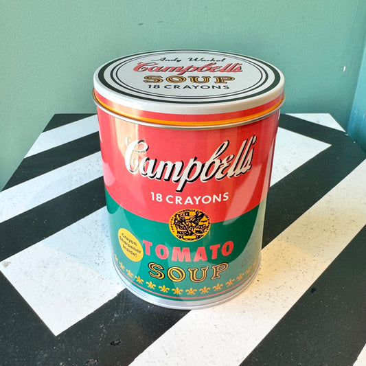 Andy Warhol Campbell's Soup Can Crayons Box