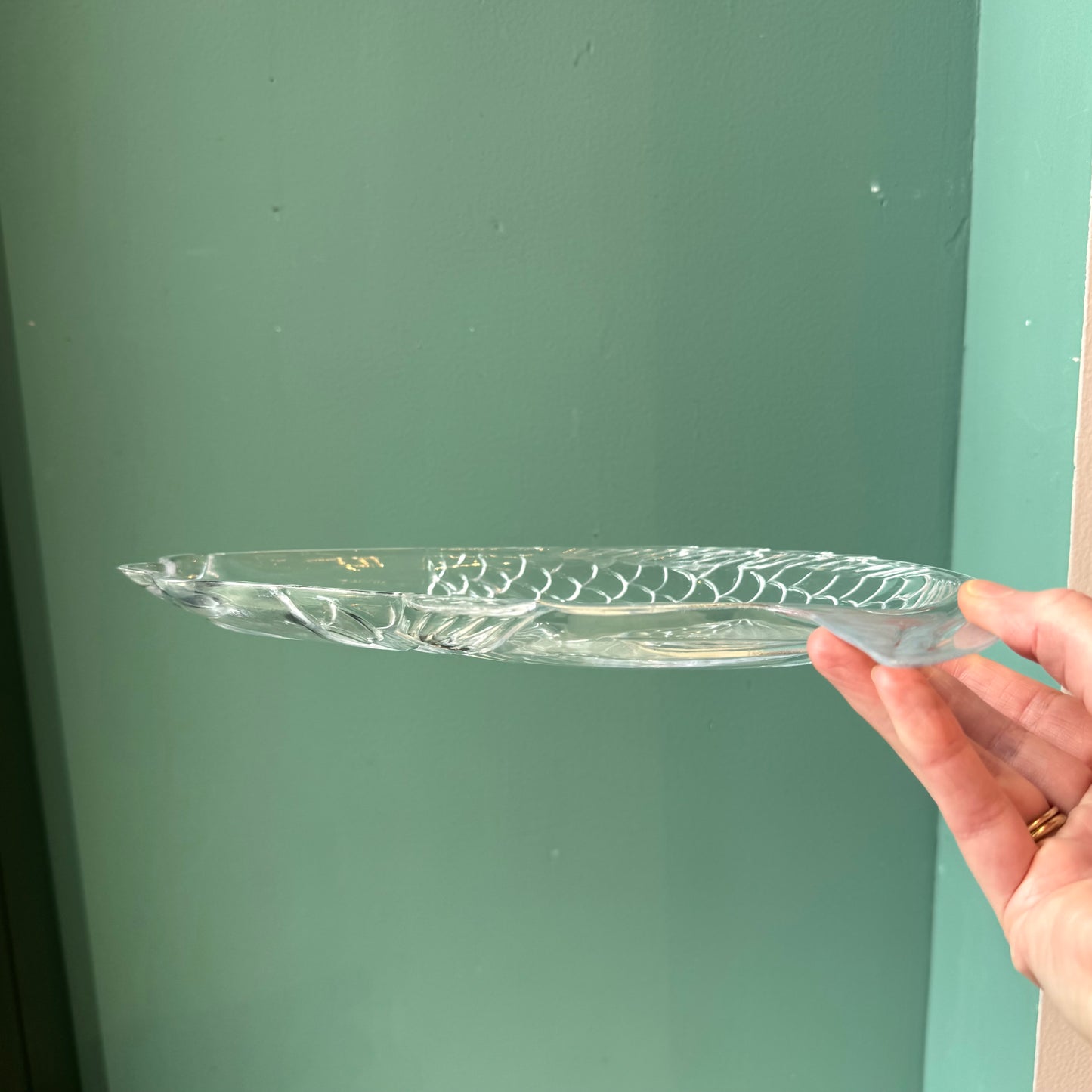 Vintage Lucite Fish Tray