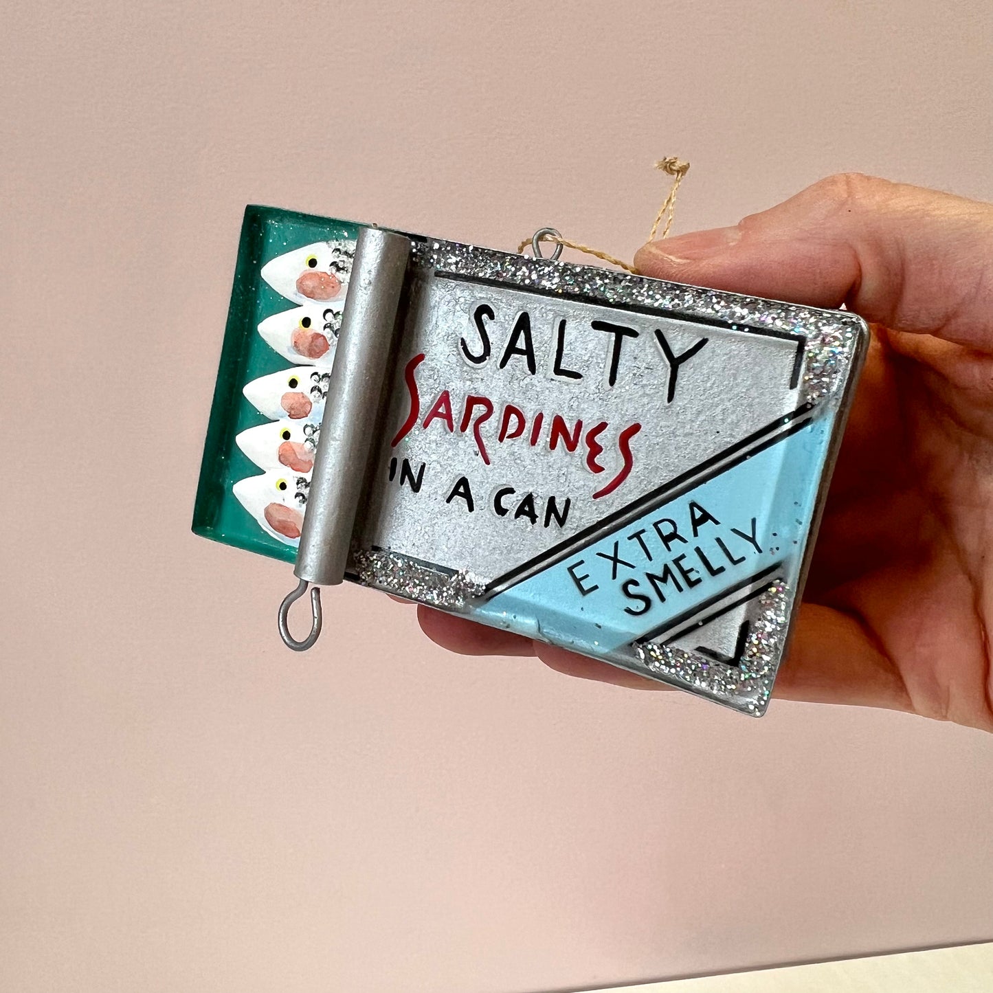 Can of Sardines Holiday Ornament