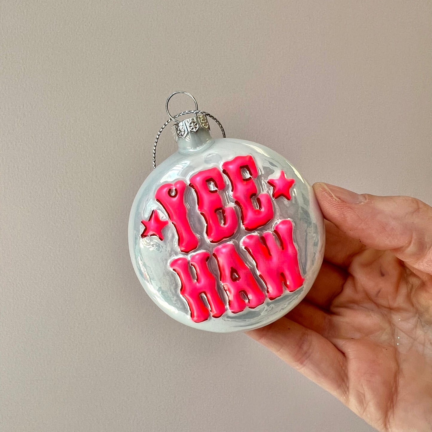 Yee Haw Ornament
