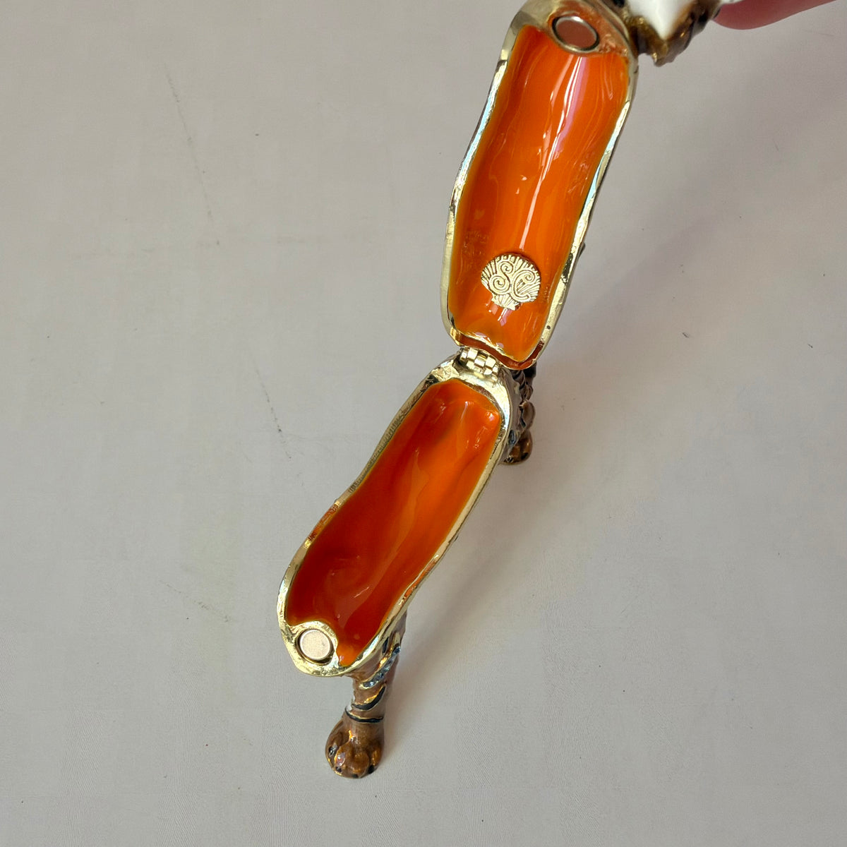 Jeweled Tiger Trinket Box
