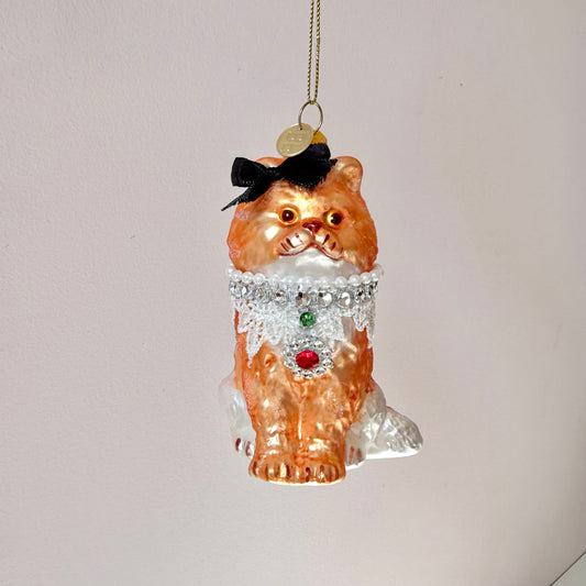 Fancy Cat Ornament