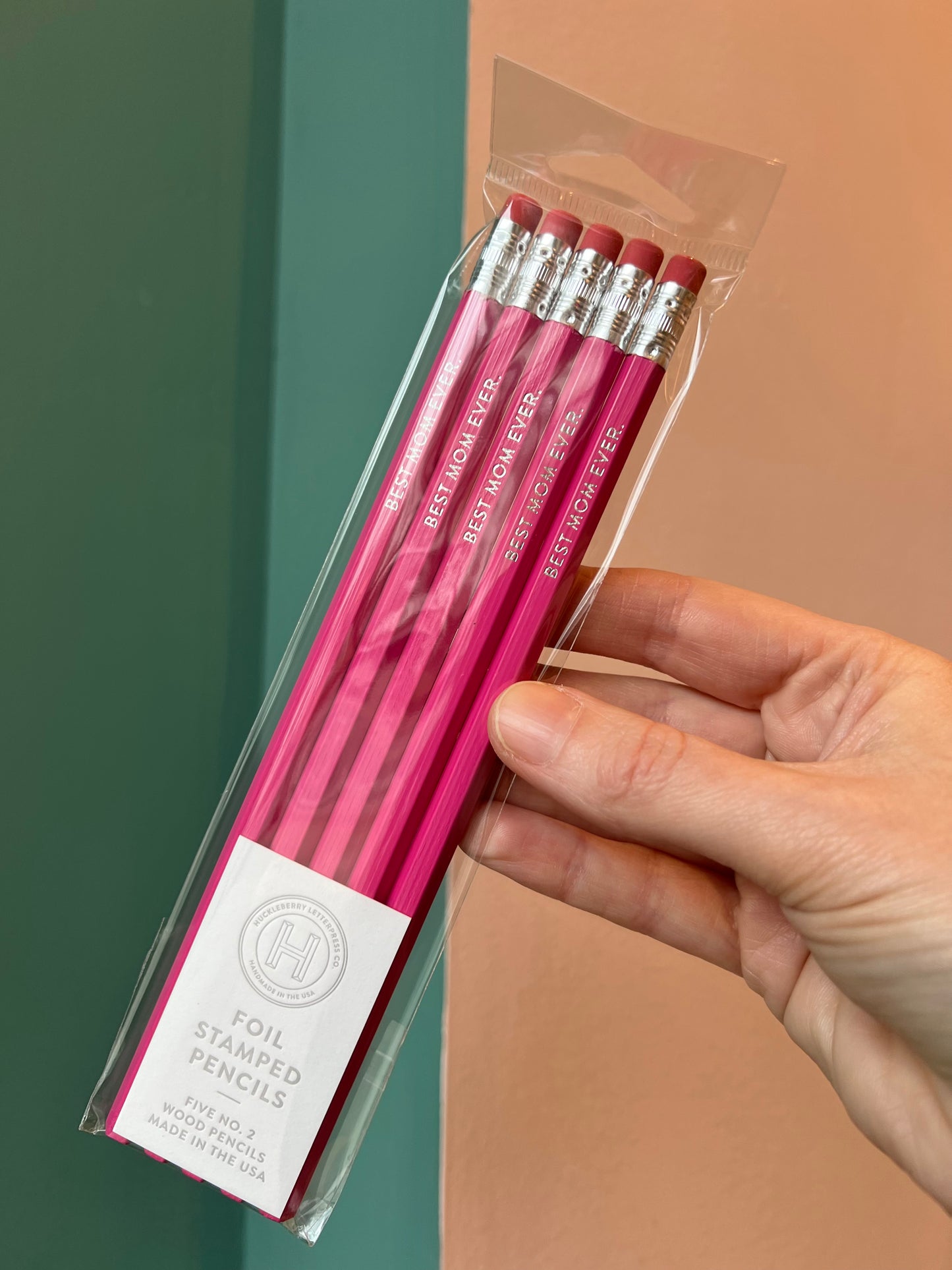 Best Mom Ever - Pencil Pack of 5: No. 2 Pencils