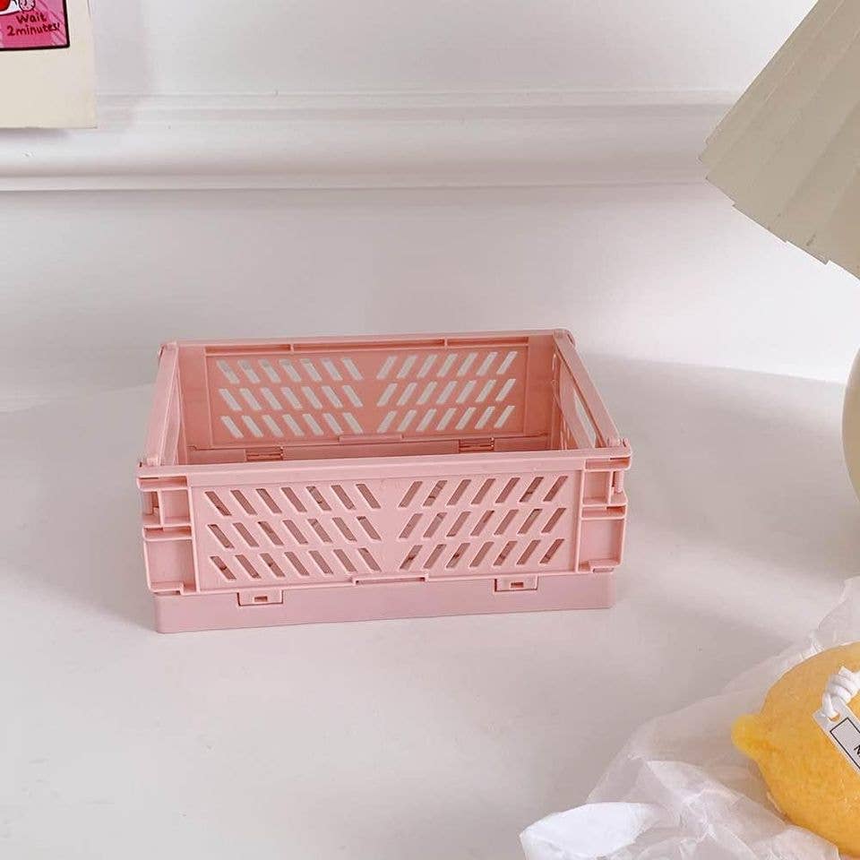 Folding Milk Crate