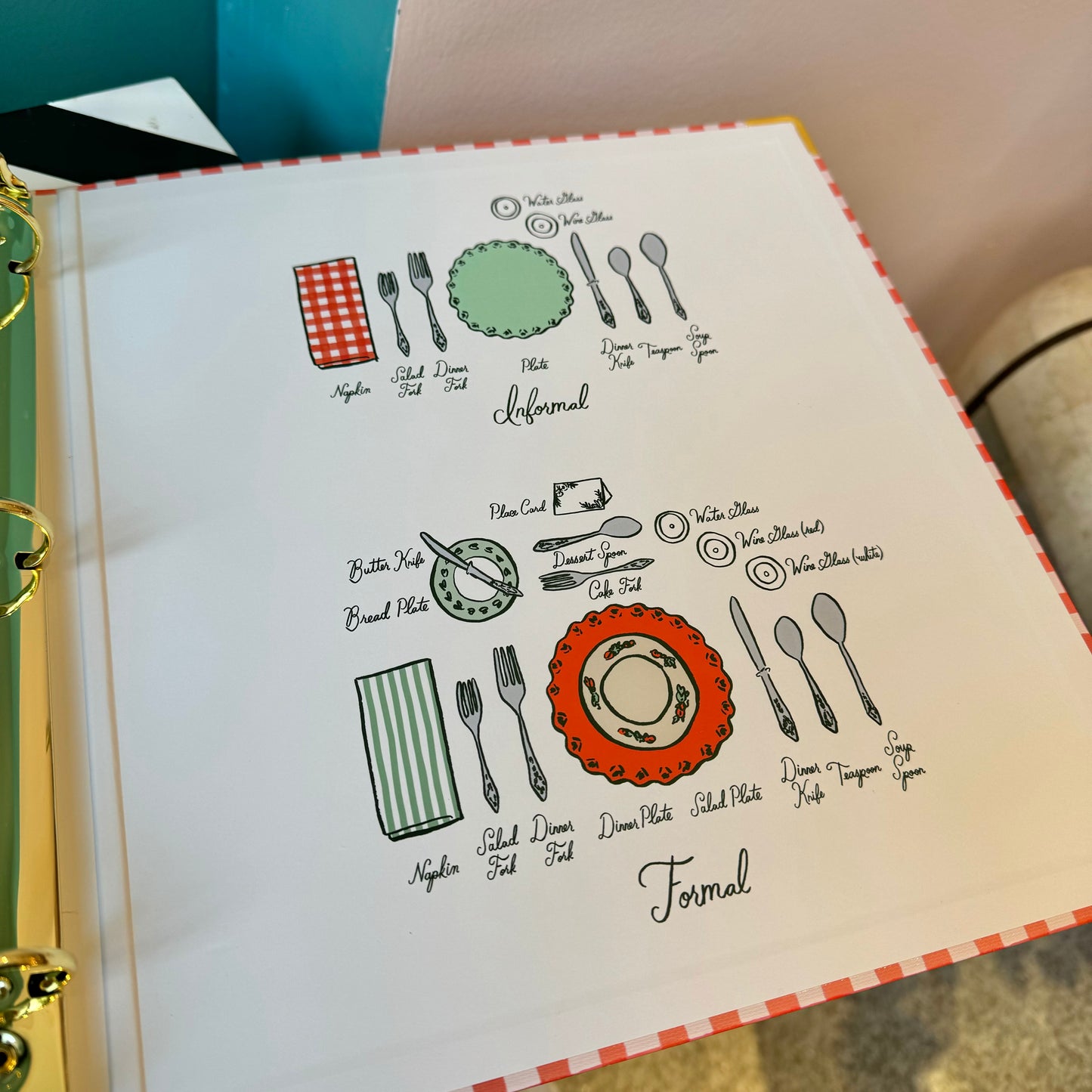 Cherry Farm Recipe Binder by Rifle Paper Co